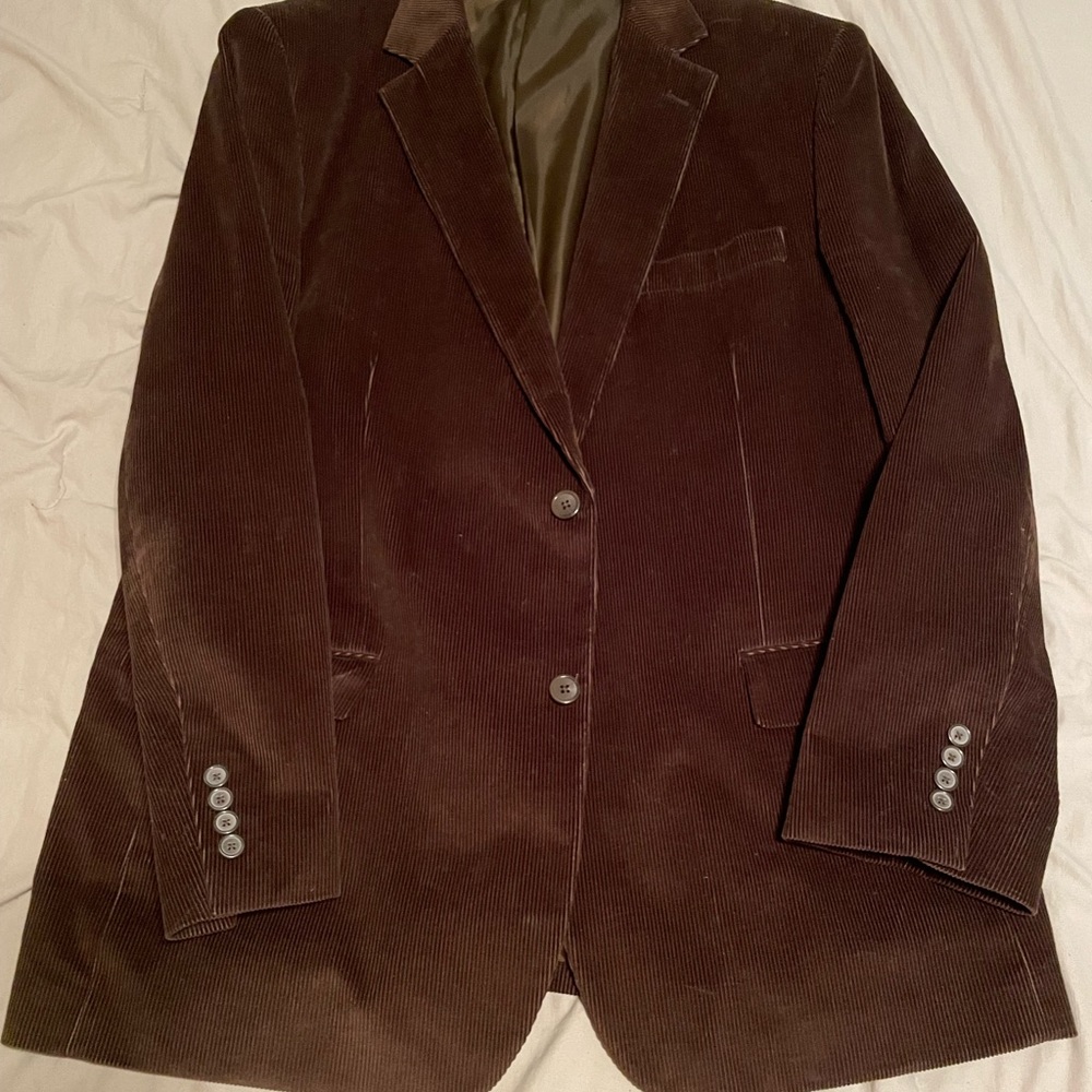 Saddlebred Brown Corduroy Blazer